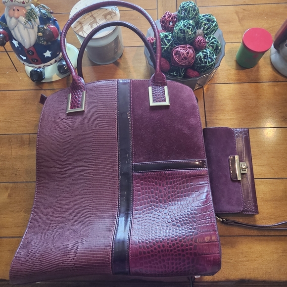 Elegant Purple Women's Bag Set - Picture 2 of 16
